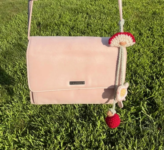 Apple Blossom Bag Charm
