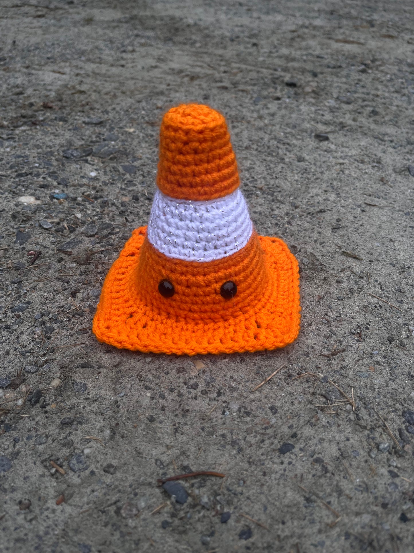 Crochet Traffic Cone