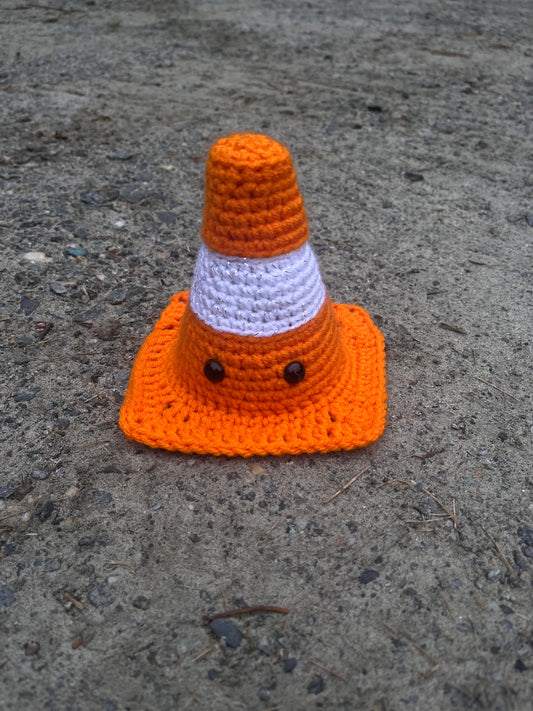 Crochet Traffic Cone