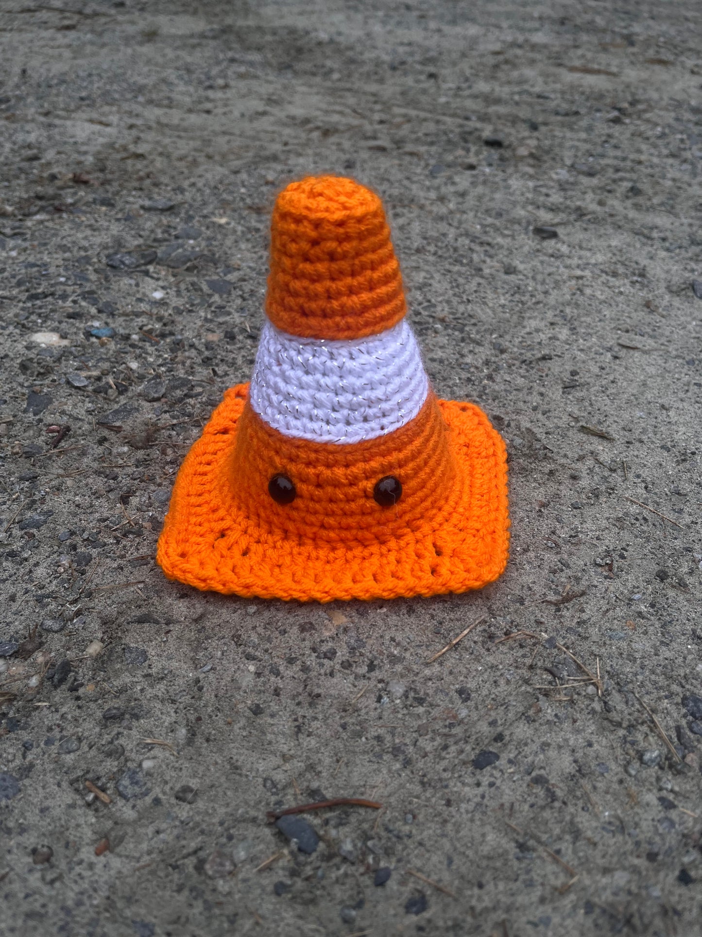 Crochet Traffic Cone