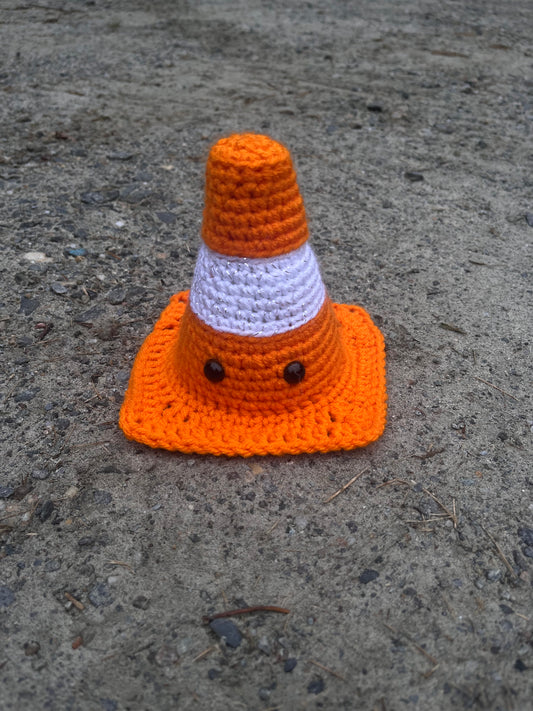 Crochet Traffic Cone