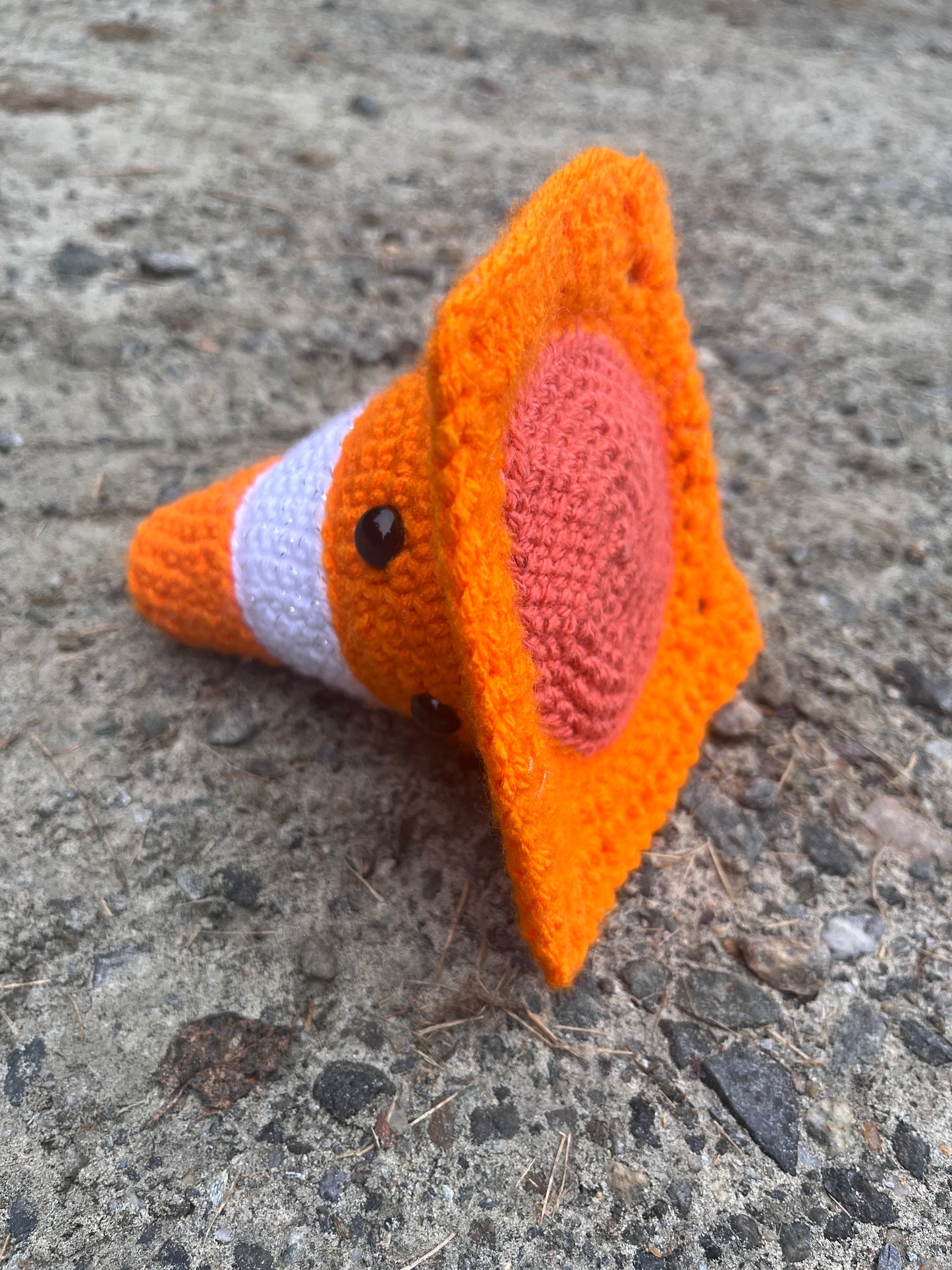 Crochet Traffic Cone